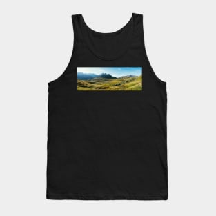 Alpine Greina High Plain on Sunny Summer Day (Grisons, Switzerland) Tank Top